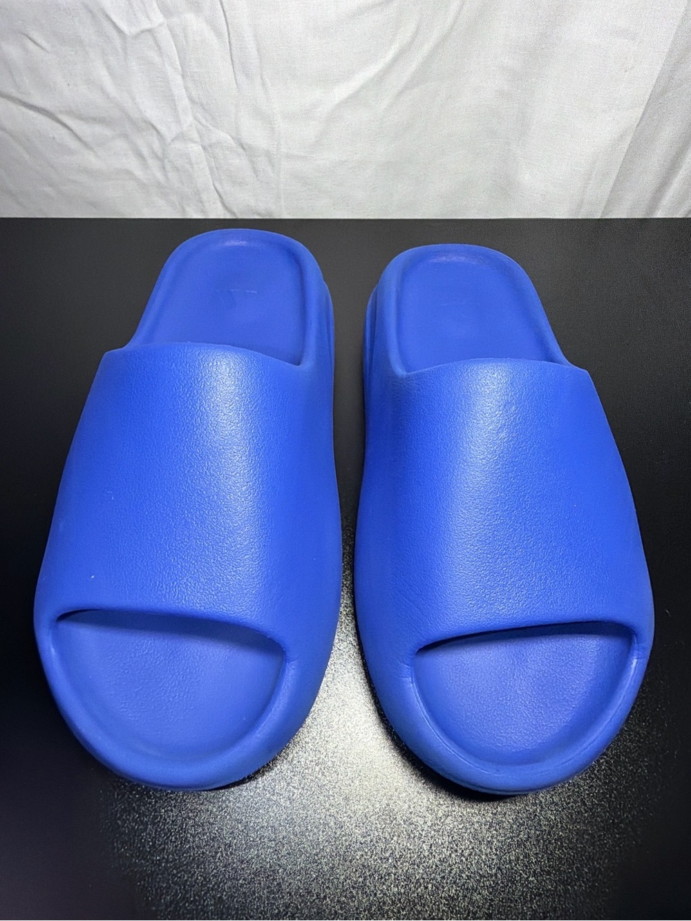 adidas Originals Kids Royal Blue Foam Slide Sandals